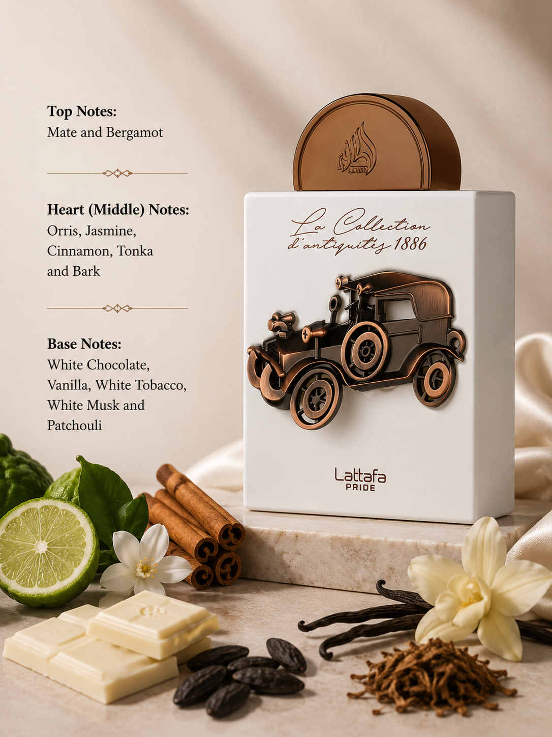Lattafa Pride La Collection D'antiquites 1886 100 ml EDP