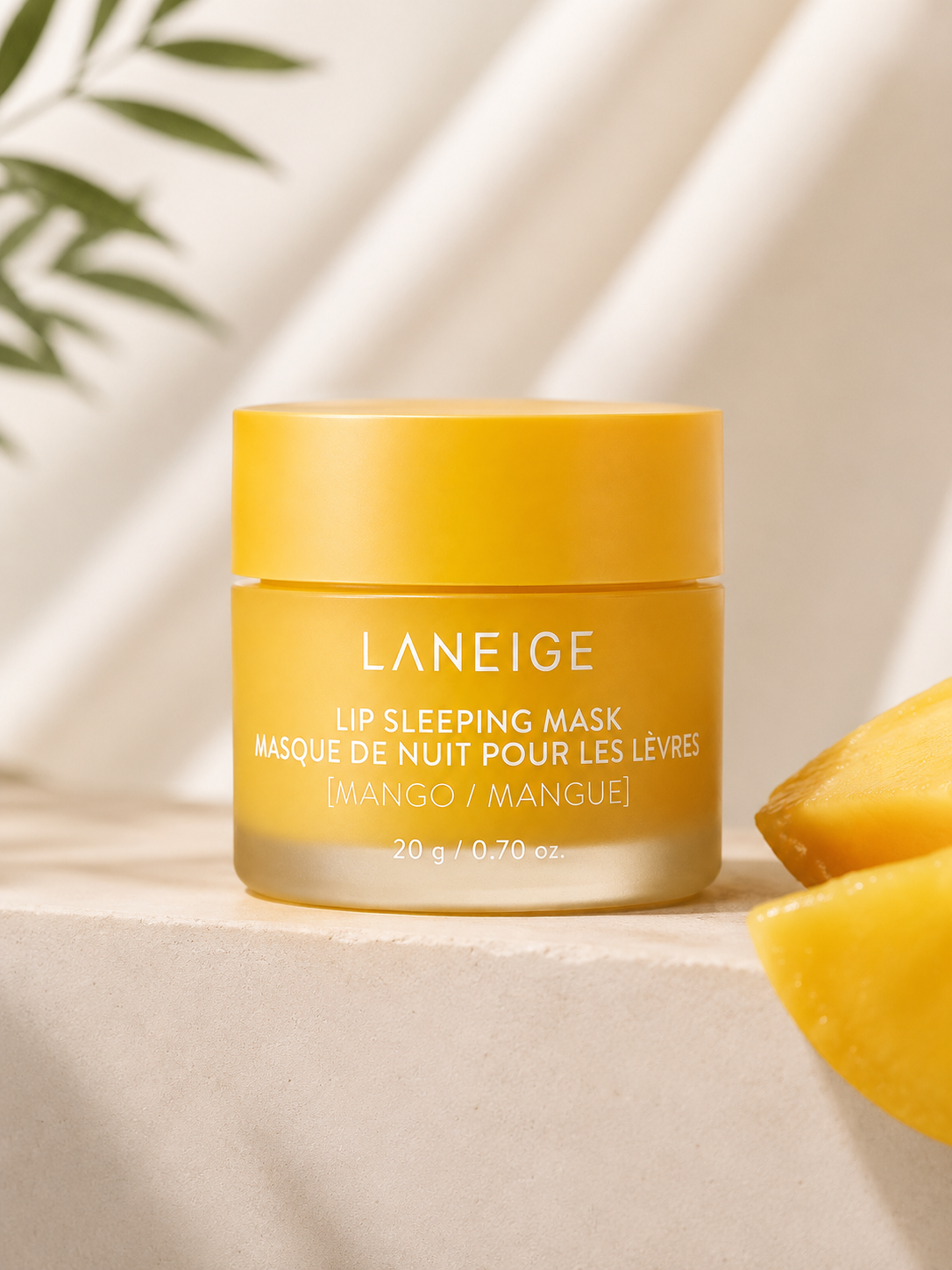 LANEIGE Masque de Nuit pour Lèvres EX Mangue 20g