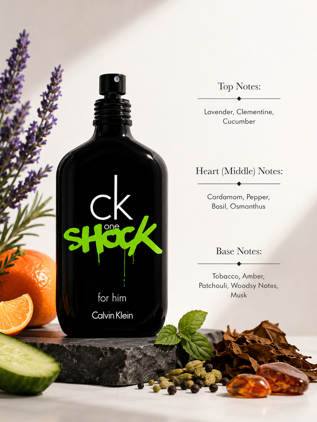 Calvin Klein CK One Shock For Him 100ml EDT - Men