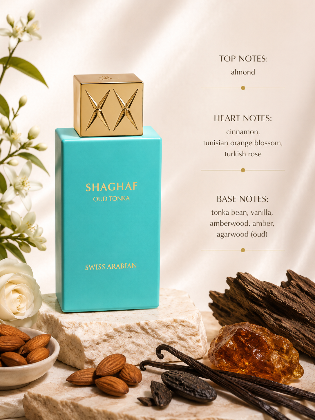 Swiss Arabian Shaghaf Oud Tonka 75ml EDP - Unisex