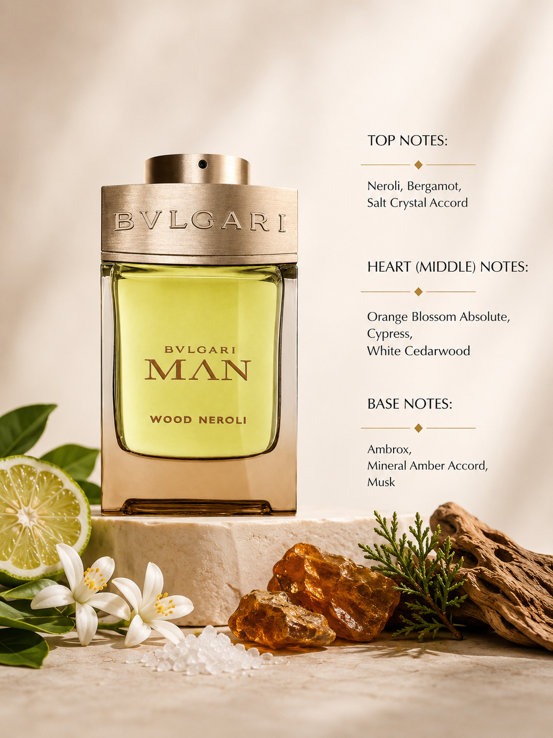 Bvlgari Man Wood Neroli 60ml EDP - Men