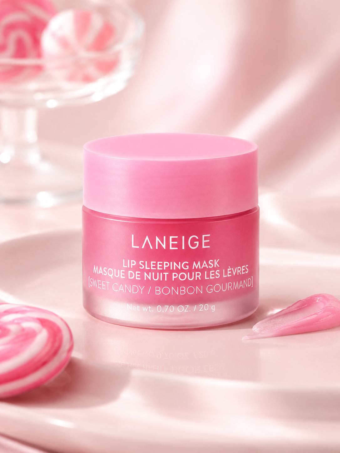 LANEIGE Masque de Nuit pour Lèvres EX Sweet Candy 20g