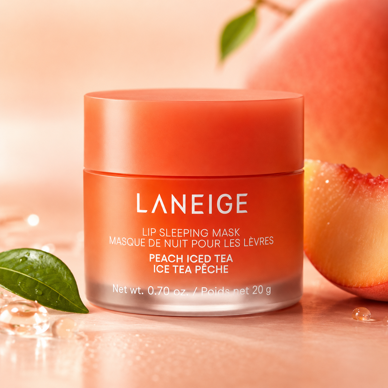 Laneige Lip Slaapmasker EX_Peach Ice Tee 20 g